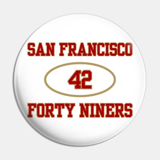 SAN FRANCISCO 49ERS RONNIE LOTT #42 Pin