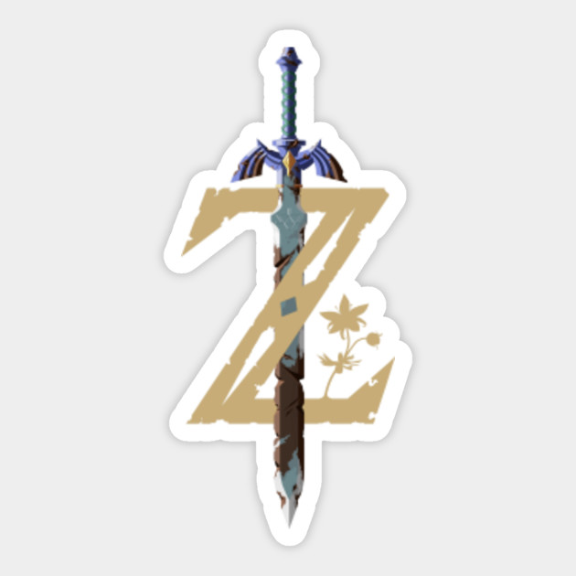 The Legend Of Zelda Breath Of The Wild Master Sword Logo Pocket Shirt