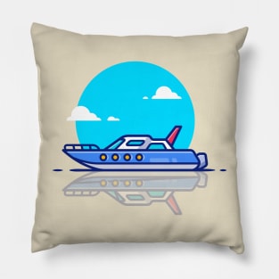 Speed Boat (2) Pillow