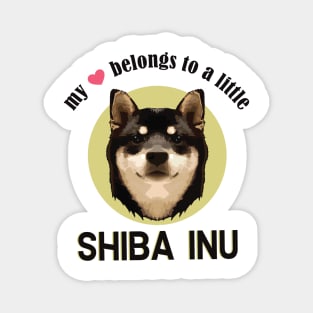 shiba inu lover Magnet