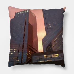 Columbus Circle, Manhattan, New York City Pillow