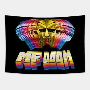 retro mf doom mask Tapestry