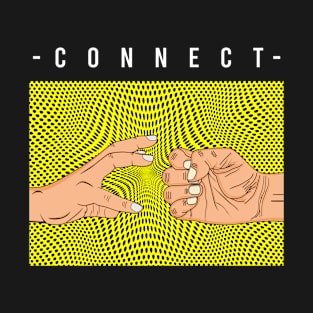 connect two hands T-Shirt