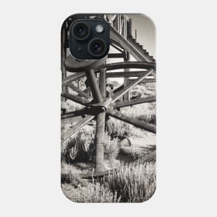 Mining Pulley, Bodie, CA Phone Case