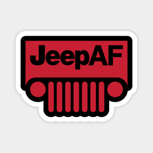 Jeep AF Wrangler Red Magnet