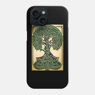 Celtic tree of life Phone Case