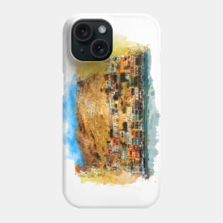 Kalymnos city art #kalymnos Phone Case