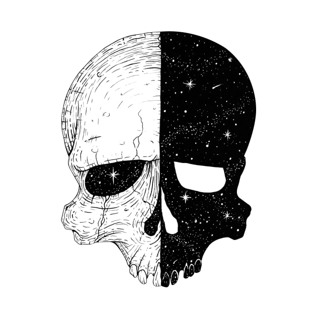 Star skull by Dracuria