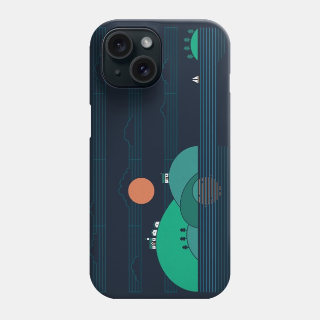 Island Folk Phone Case by Thepapercrane