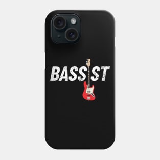 Bassist J-Style Bass Guitar Phone Case