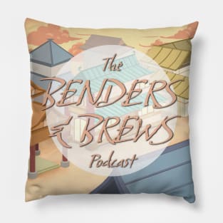 Benders & Brews Logo Pillow