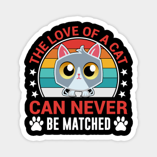 Cat T Shirt Design Magnet