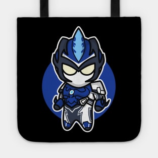 Ultraman Blu Chibi Style Kawaii Tote