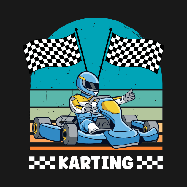 Karting by printedartings