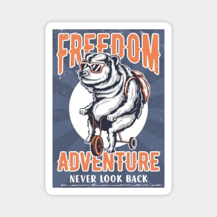 Freedom adventure Magnet