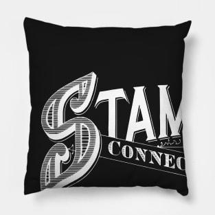 Vintage Stamford, CT Pillow