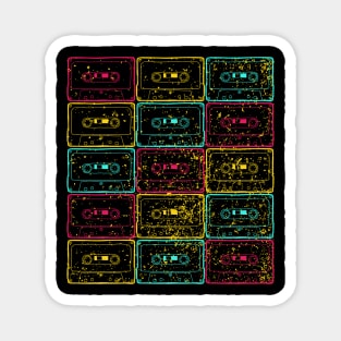 Retro Cassettes Magnet