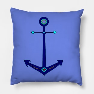 Nautical Anchor Pillow