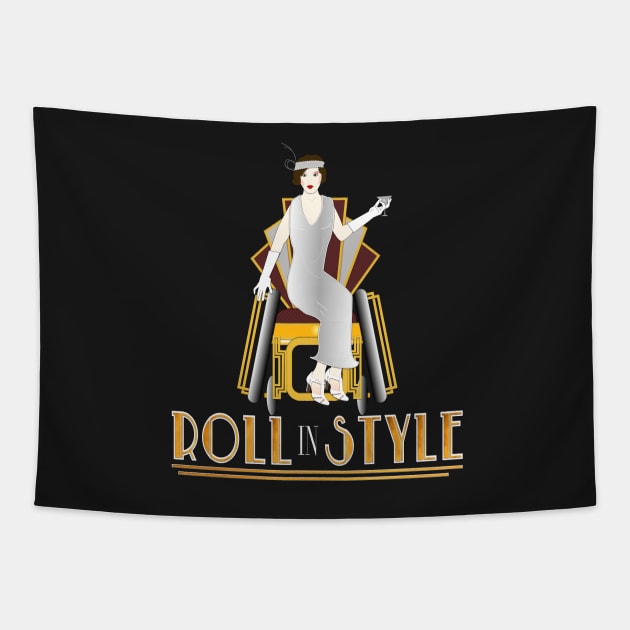Roll In Style Tapestry by RollingMort91