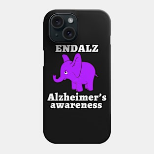 ENDALZ Alzheimer's Disease Awareness Phone Case