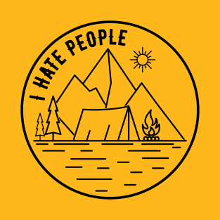 I hate people T-Shirt