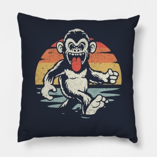 Bigfoot Beach Sunset Pillow