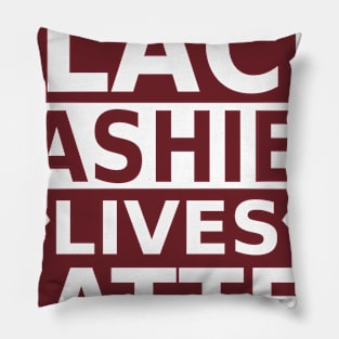 Black Cashier Lives Matter, Black History Month Cashiers , BLM Anti Racism Pillow