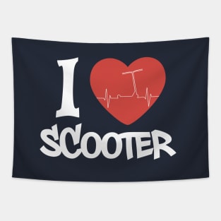 Freestyle Stunt scooter: I LOVE SCOOTER Tapestry