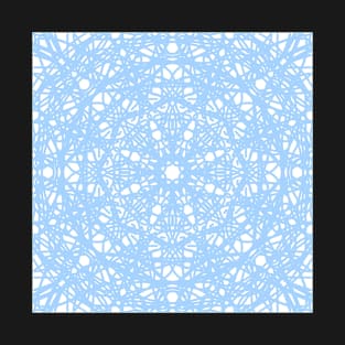 light blue mandala T-Shirt