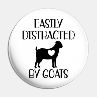 Goat - Easily distracted by goats Pin