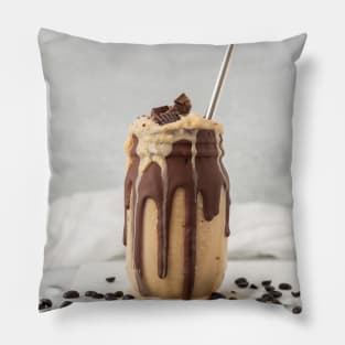 Caramel Chocolate Shake Pillow