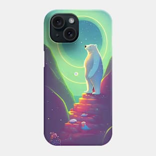 Dream. Universe. Polar bear Phone Case