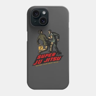 Vintage Ju Jitsu Action Phone Case