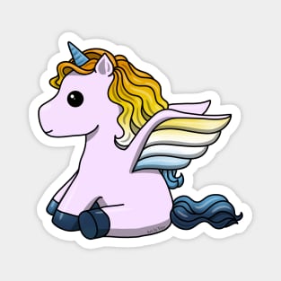 Aroace Unicorn Magnet