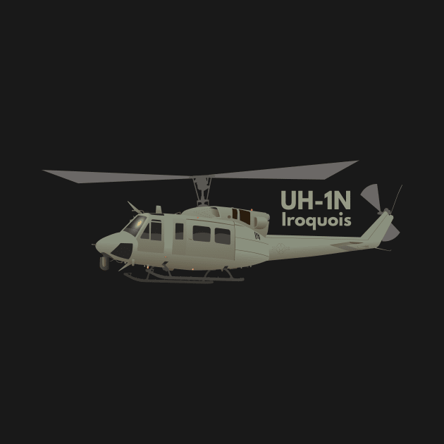 UH-1N Iroquois Helicopter by NorseTech