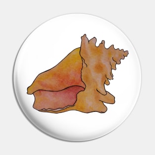 Conch Shell Pin