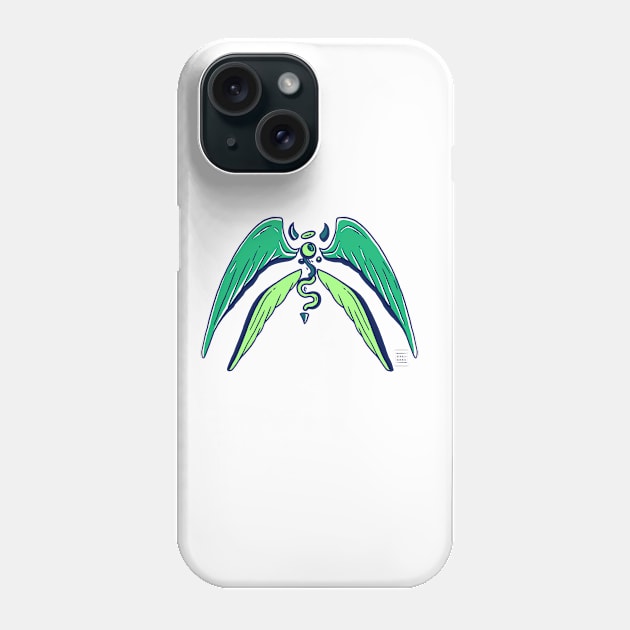 Ngreen Angel Eye Phone Case by kenallouis