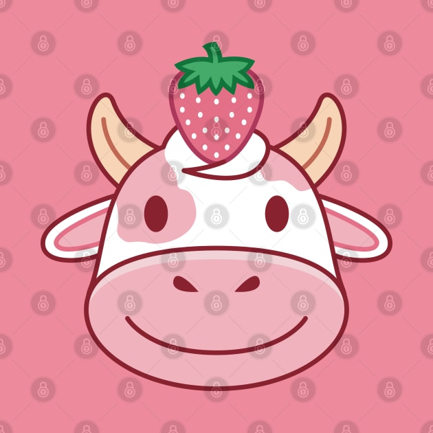 Strawberry Cow by Lagelantee