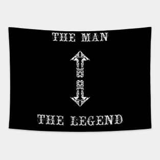 Funny The Man The Legend Design Tapestry