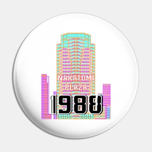 Nakatomi Plaza 80s Pin