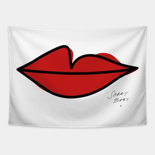 Villanelle lips Tapestry