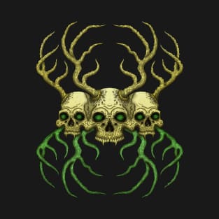 Hastur Skulls - Azhmodai 2019 T-Shirt