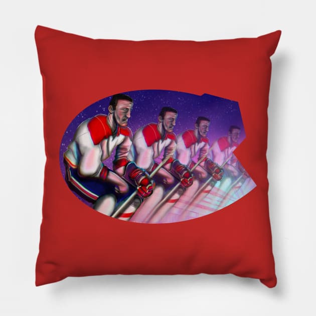 Les Glorieux Pillow by aldomarano