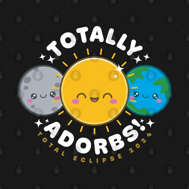 Totally Adorbs - Kawaii Total Solar Eclipse by Meggie Nic