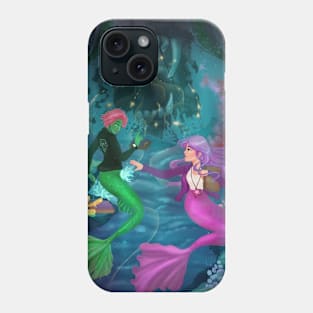 Mermaids at the Upgrade Cave Phone Case