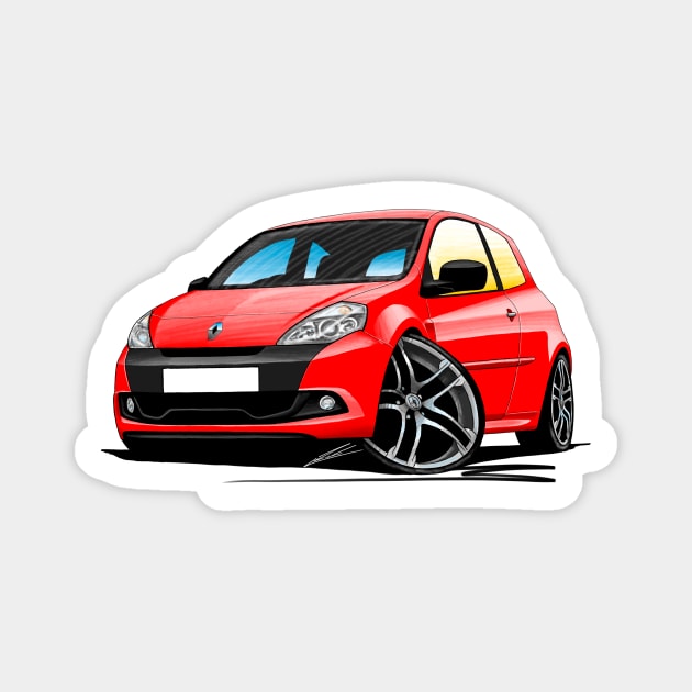 RenaultSport Clio 200 Red Magnet by y30man5