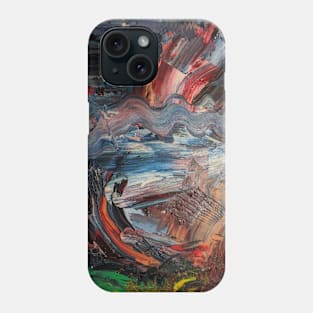 View of an Ocean Sunset from the Bluffs Phone Case