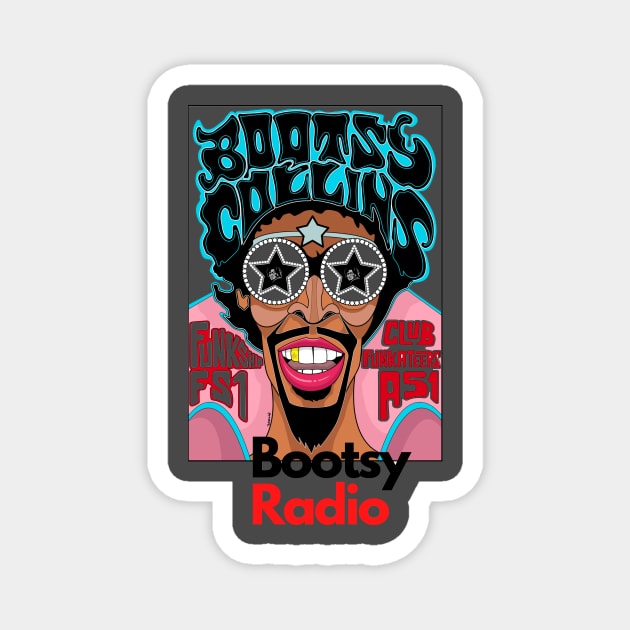 BOOTSY RADIO Magnet by Official Bootsy Collins Merchandie