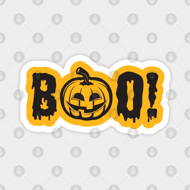 BOO! | Halloween Vibes Magnet by Bowtique Knick & Knacks