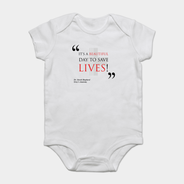 greys anatomy onesie